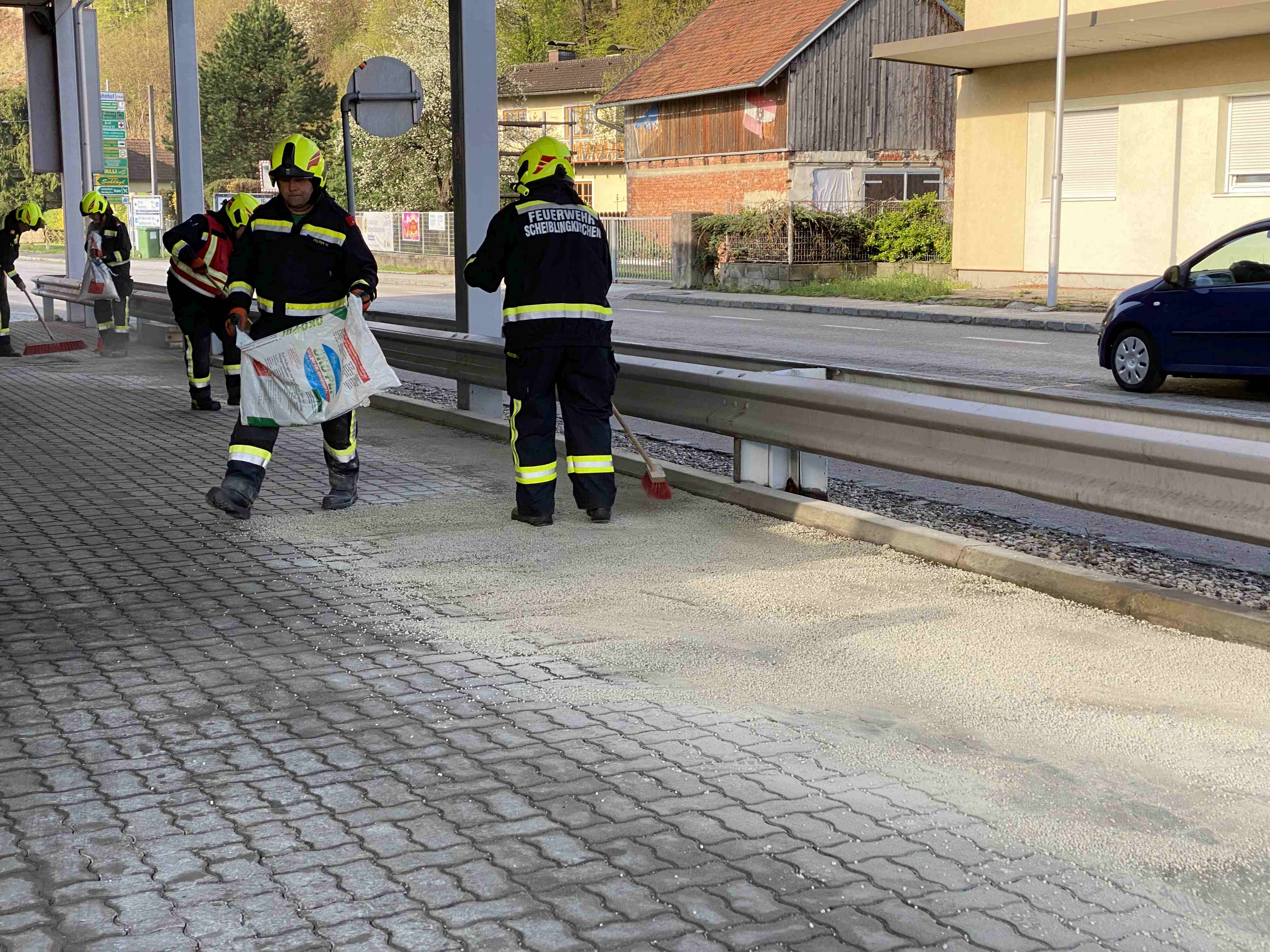 ca. 40 Liter Diesel ausgetreten